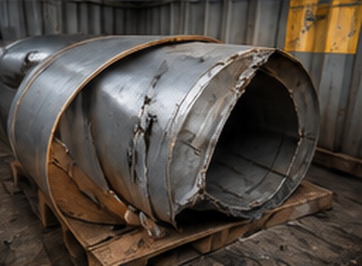 Impact damage to transported machinery